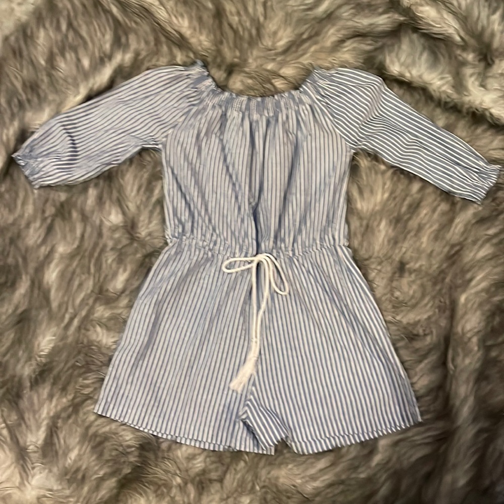 Off the shoulder romper